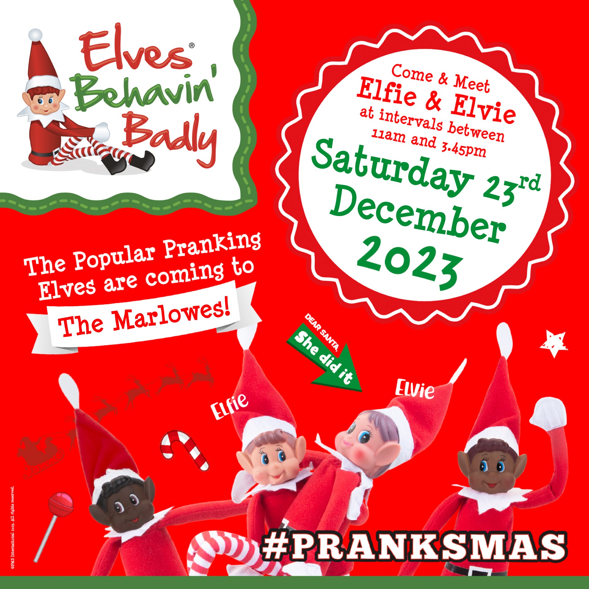 Elves Behavin' Badly! - The Marlowes