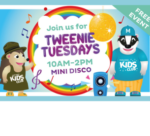 Tweenie Tuesdays Mini Disco